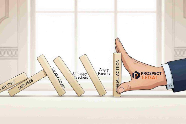 Late fee payments at school