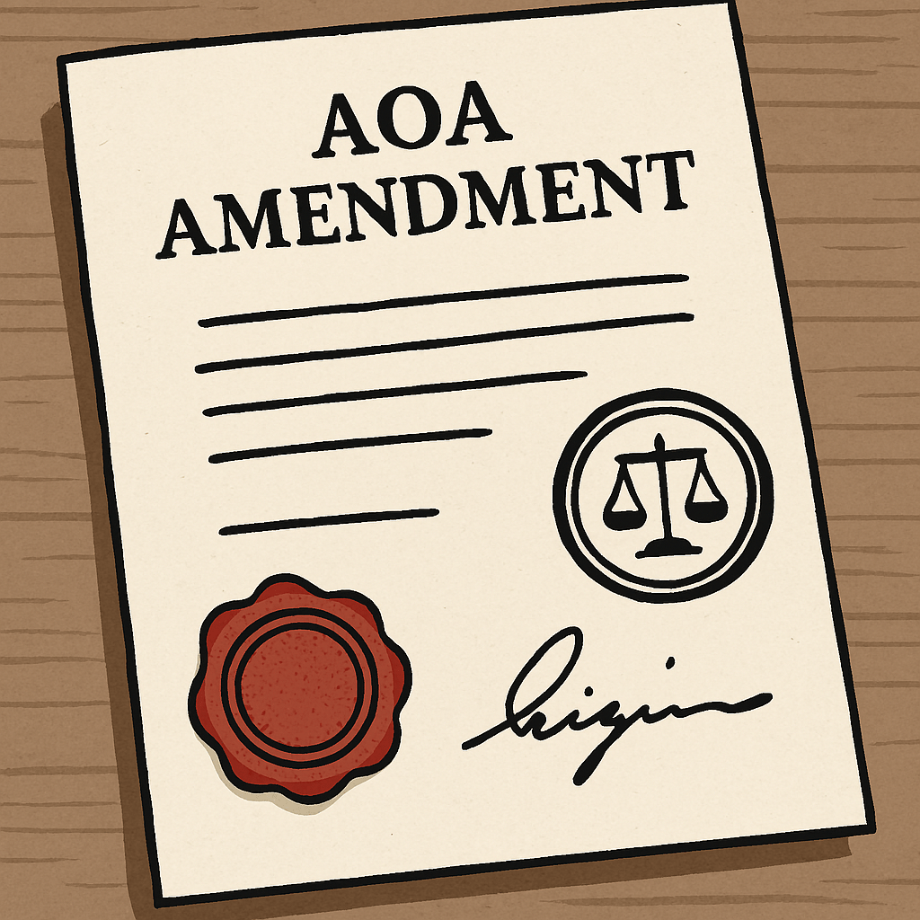 AoA Amendment