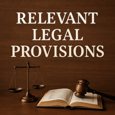 Relevant Legal Provision